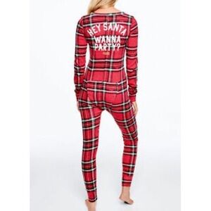 PINK Victoria’s Secret “Hey Santa” Christmas Onesie